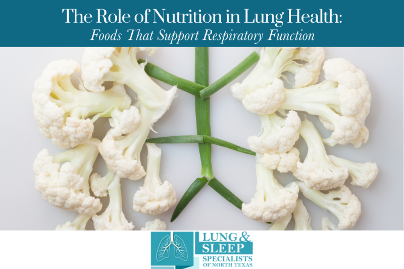 The Role of Nutrition in Lung Health Foods That Support Respiratory Function