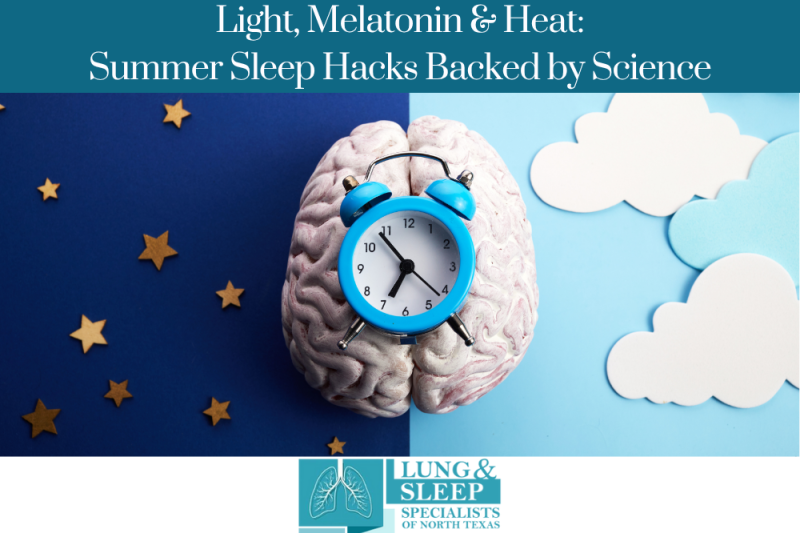 Light, Melatonin & Heat Summer Sleep Hacks Backed by Science