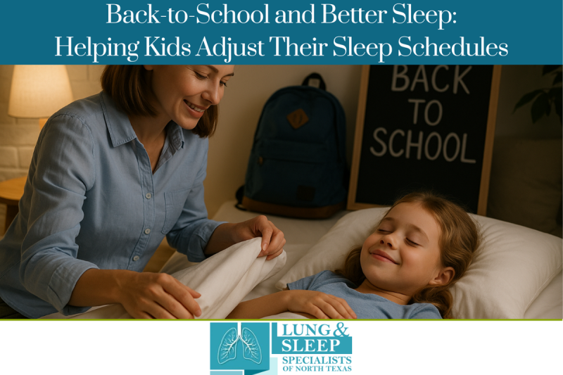 Back-to-School and Better Sleep Helping Kids Adjust Their Sleep Schedules